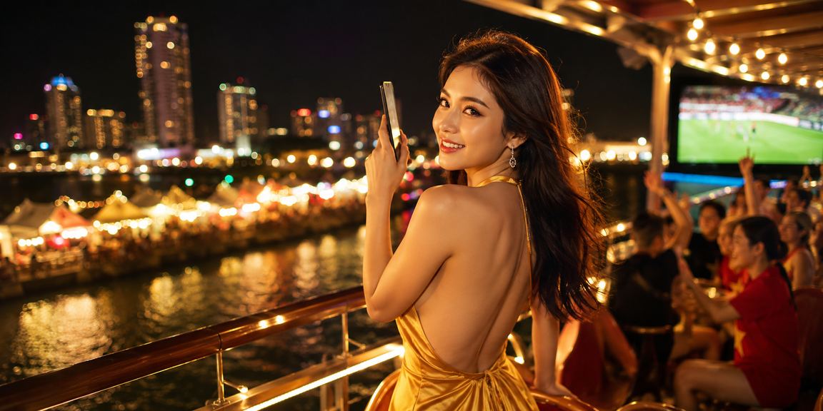 Người dùng Nha Trang xem ưu đãi casino di động tại chợ đêm